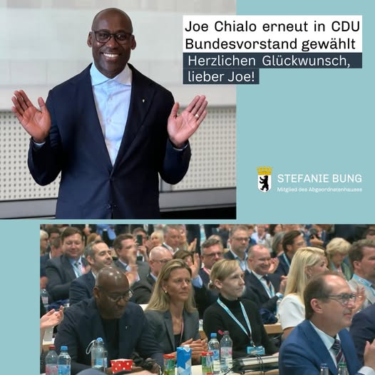 Archivbild (unten) vom 36. CDU-Parteitag in Berlin